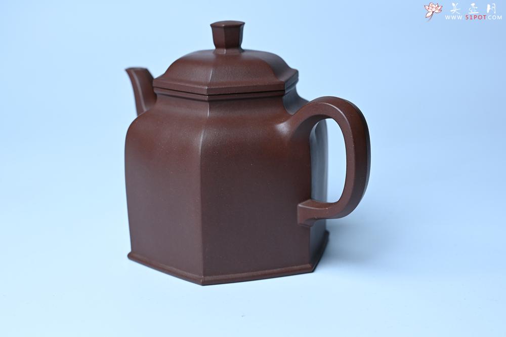 紫砂壶图片:美壶特惠 精致全手工六方金钟 泥料超好 - 美壶网