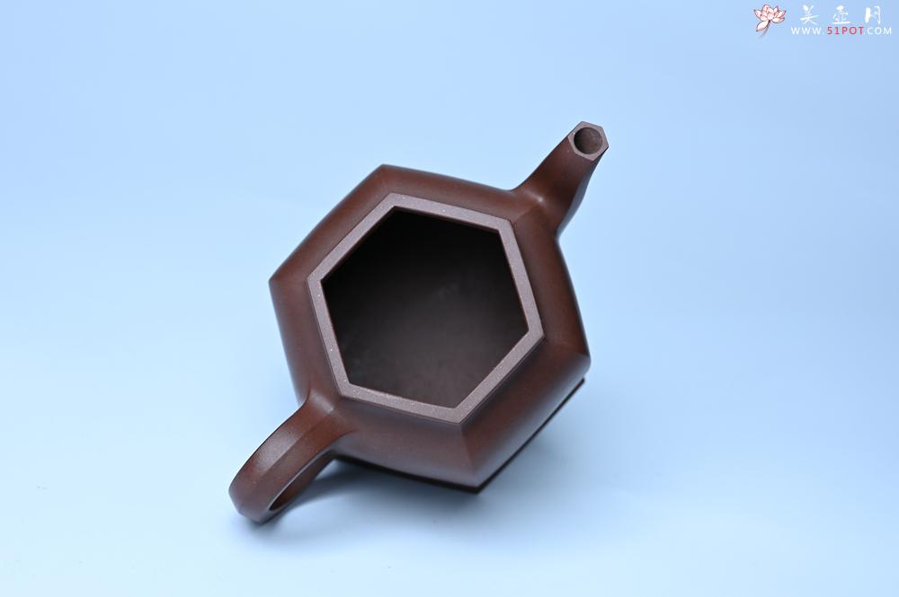 紫砂壶图片:美壶特惠 精致全手工六方金钟 泥料超好 - 美壶网