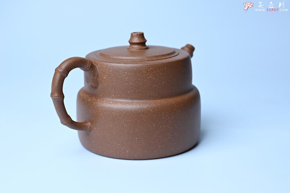 紫砂壶图片：美壶特惠 精致秀雅趣竹壶 茶人醉爱 - 美壶网