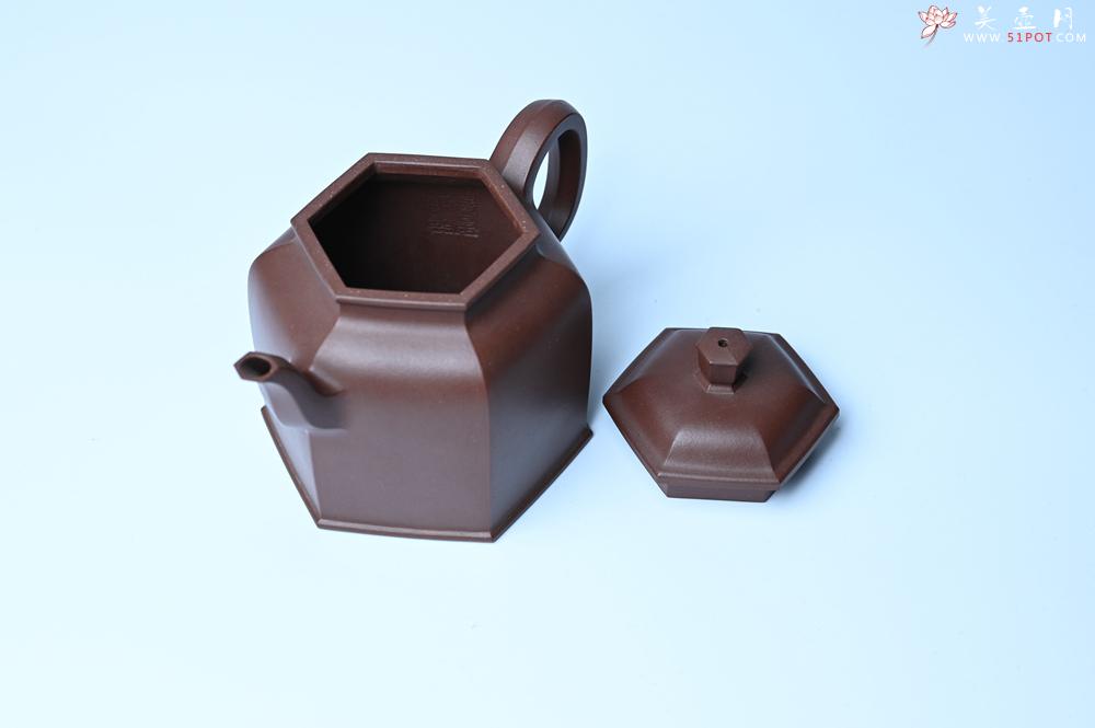 紫砂壶图片:美壶特惠 精致全手工六方金钟 泥料超好 - 美壶网