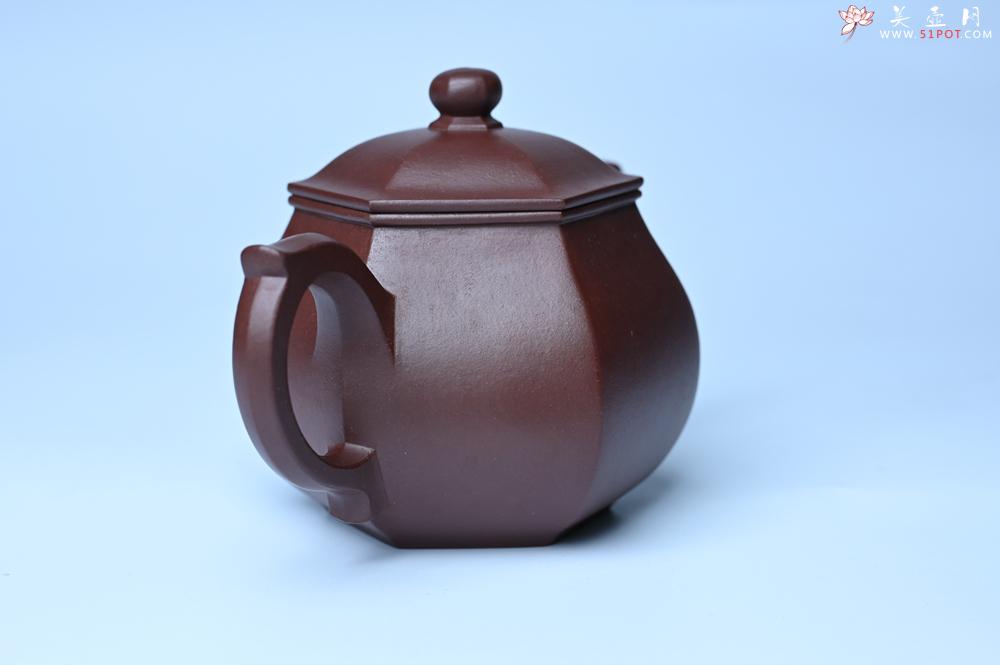 紫砂壶图片：全手工六方高韵 韵味悠长 - 美壶网