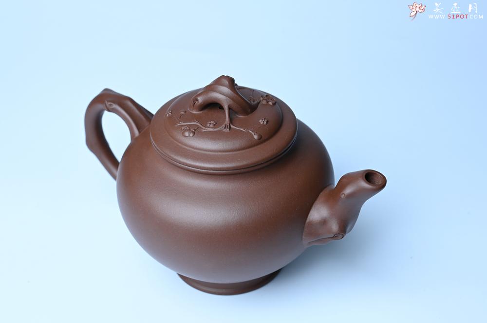 紫砂壶图片：美壶特惠 精致报春系列之梅花报春壶 - 美壶网