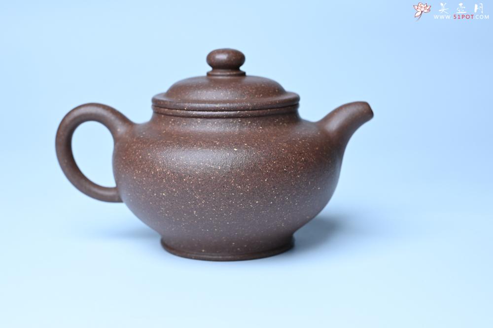 紫砂壶图片：美壶特惠 手工手制紫砂壶特好黄龙山高温老段泥掇只壶 茶壶 茶具 单壶 - 美壶网