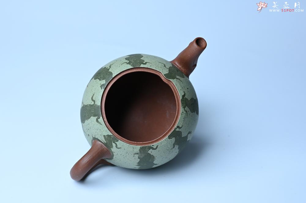 紫砂壶图片：美壶特惠 精致西瓜紫砂壶 茶人醉爱 - 美壶网