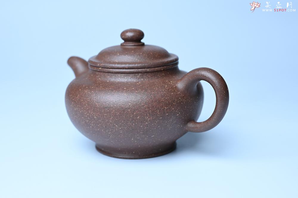 紫砂壶图片：美壶特惠 手工手制紫砂壶特好黄龙山高温老段泥掇只壶 茶壶 茶具 单壶 - 美壶网
