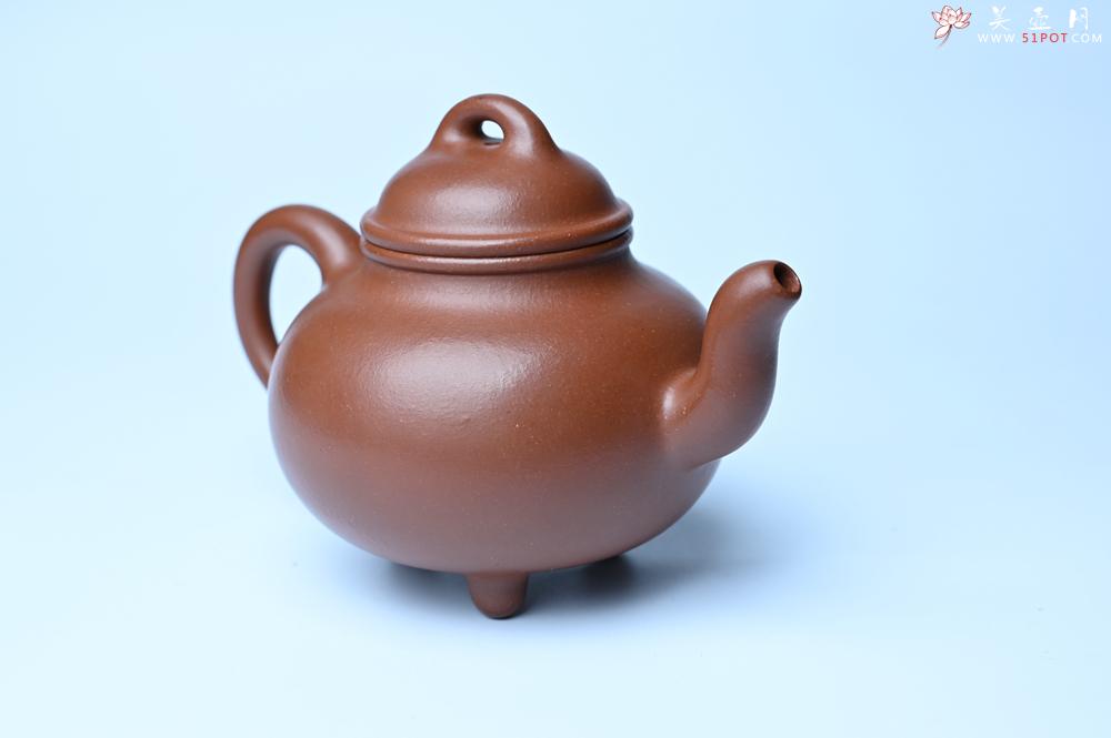 紫砂壶图片：潜力股周小培老师 特好清水泥全手工过桥乳鼎壶 期待与您结缘 - 美壶网