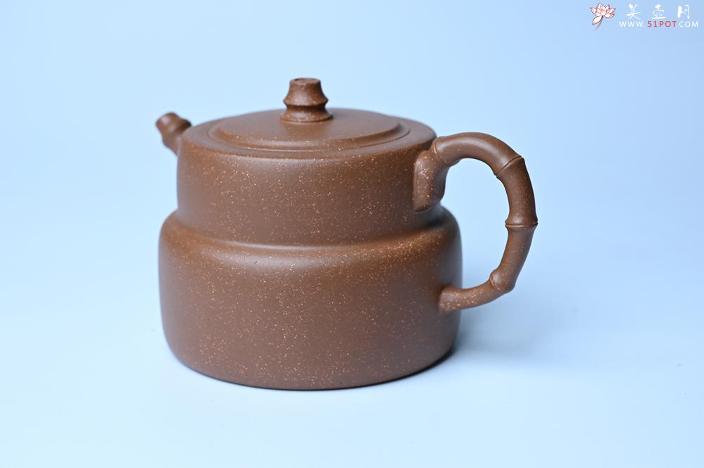 紫砂壶图片：美壶特惠 精致秀雅趣竹壶 茶人醉爱 - 美壶网
