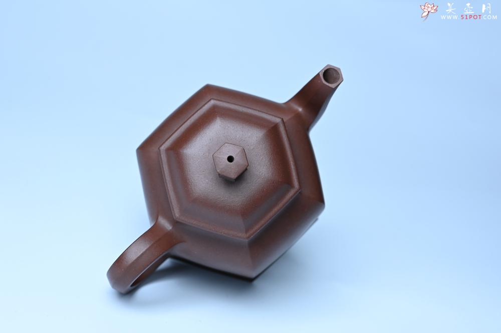 紫砂壶图片:美壶特惠 精致全手工六方金钟 泥料超好 - 美壶网