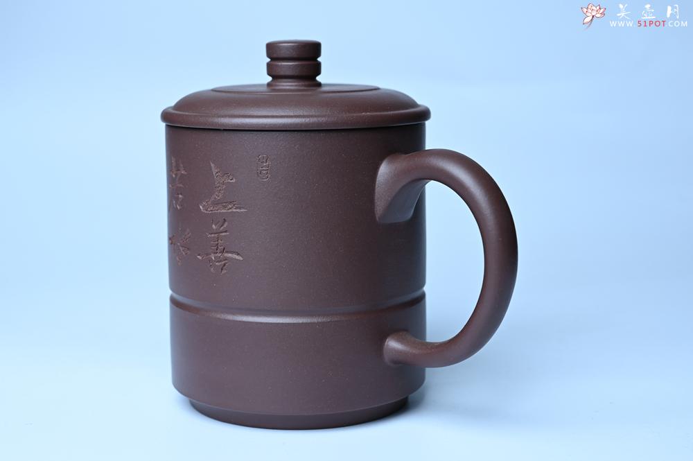 紫砂壶图片：优质紫泥 上善若水杯 美杯特惠 - 美壶网