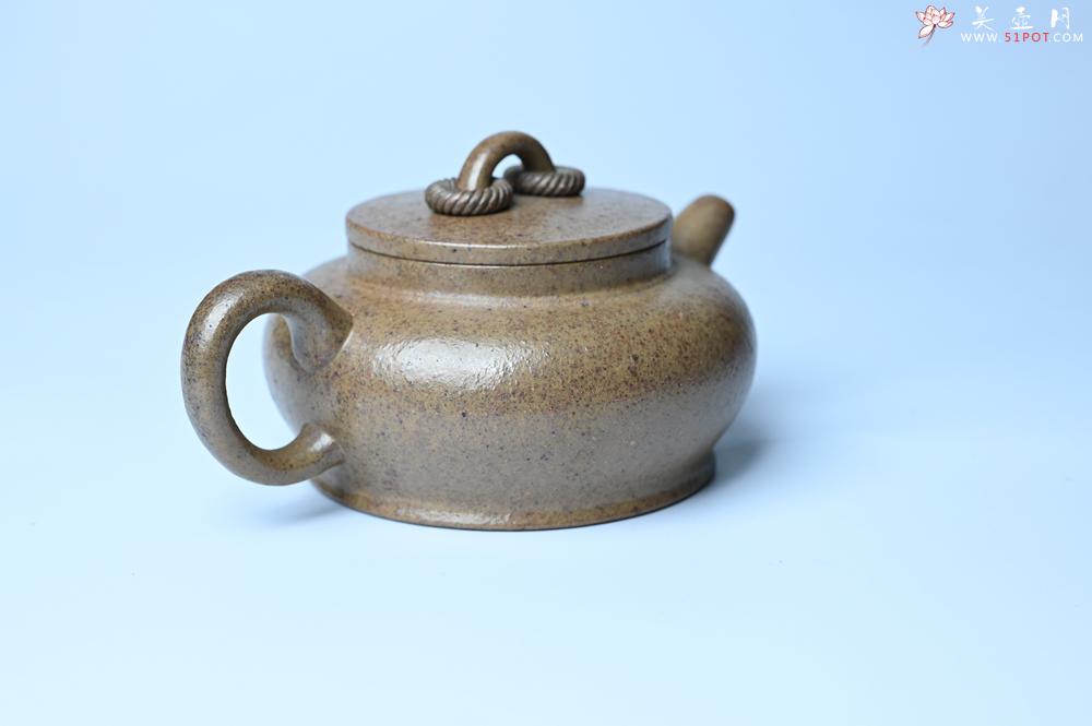 紫砂壶图片：美壶特惠 优质柴烧双圈壶 茶人醉爱 - 美壶网