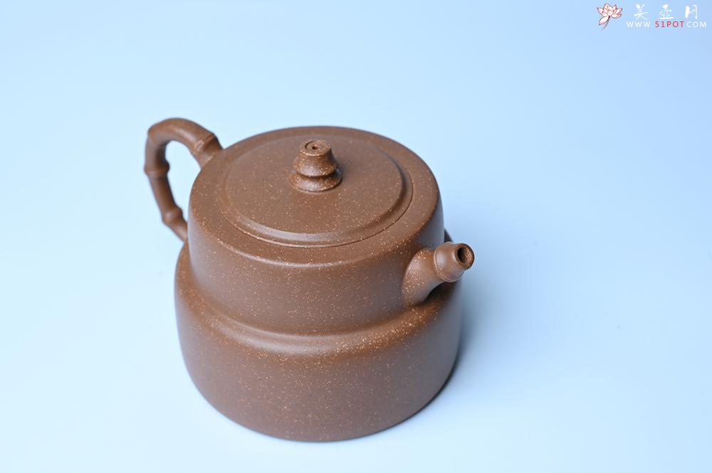 紫砂壶图片：美壶特惠 精致秀雅趣竹壶 茶人醉爱 - 美壶网