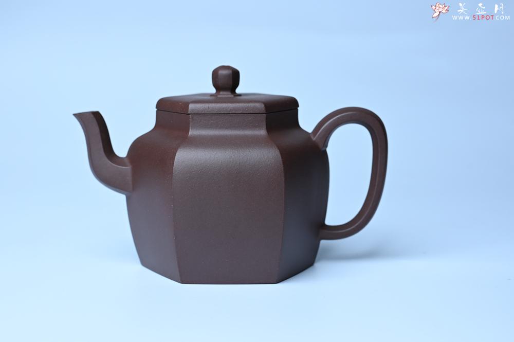 紫砂壶图片：美壶特惠 潜力股凌晨老师 精致紫泥全手工高登壶 期待与您结缘 - 美壶网