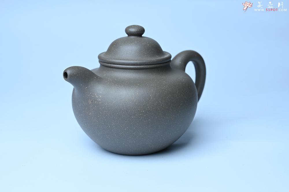 紫砂壶图片：美壶特惠 精致青段大亨掇只壶 茶人醉爱 - 美壶网