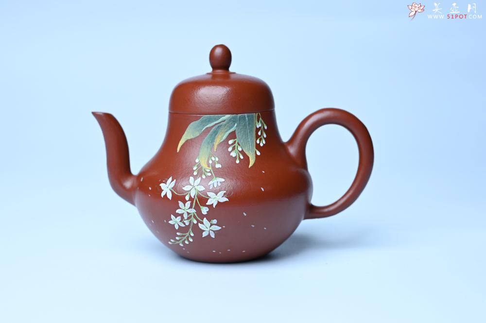 紫砂壶图片：美壶特惠 优质朱泥梨形壶 工夫茶具  茶人醉爱 - 美壶网