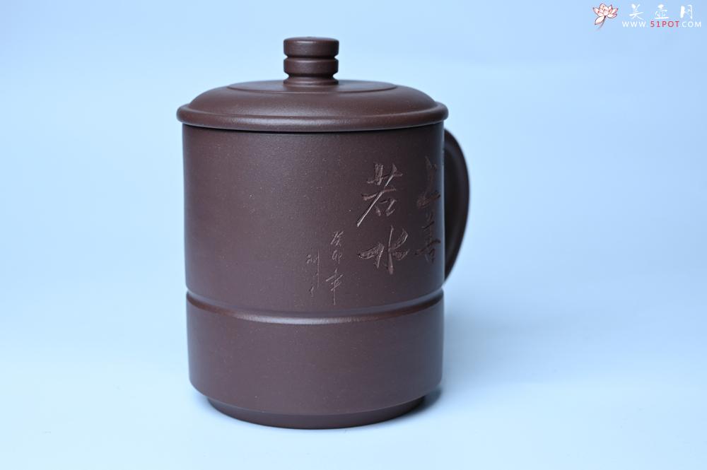 紫砂壶图片：优质紫泥 上善若水杯 美杯特惠 - 美壶网