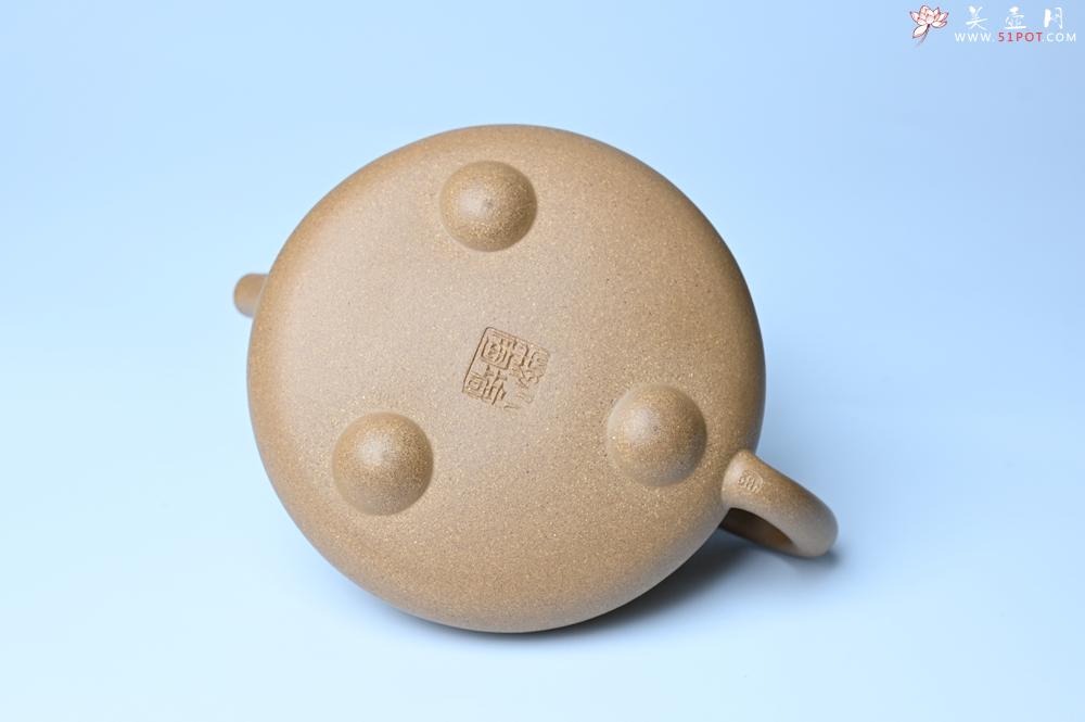 紫砂壶图片：油润老段泥(此泥料属于家藏老料！油润无比，识者自知！)全手工曼生石瓢 陶兴精心装饰 - 美壶网