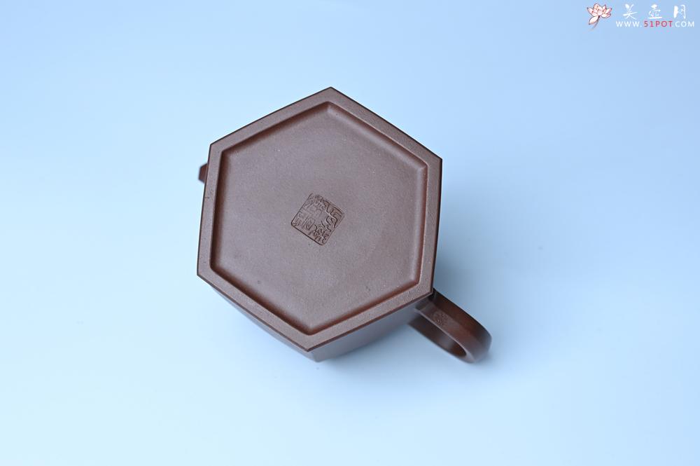 紫砂壶图片:美壶特惠 精致全手工六方金钟 泥料超好 - 美壶网