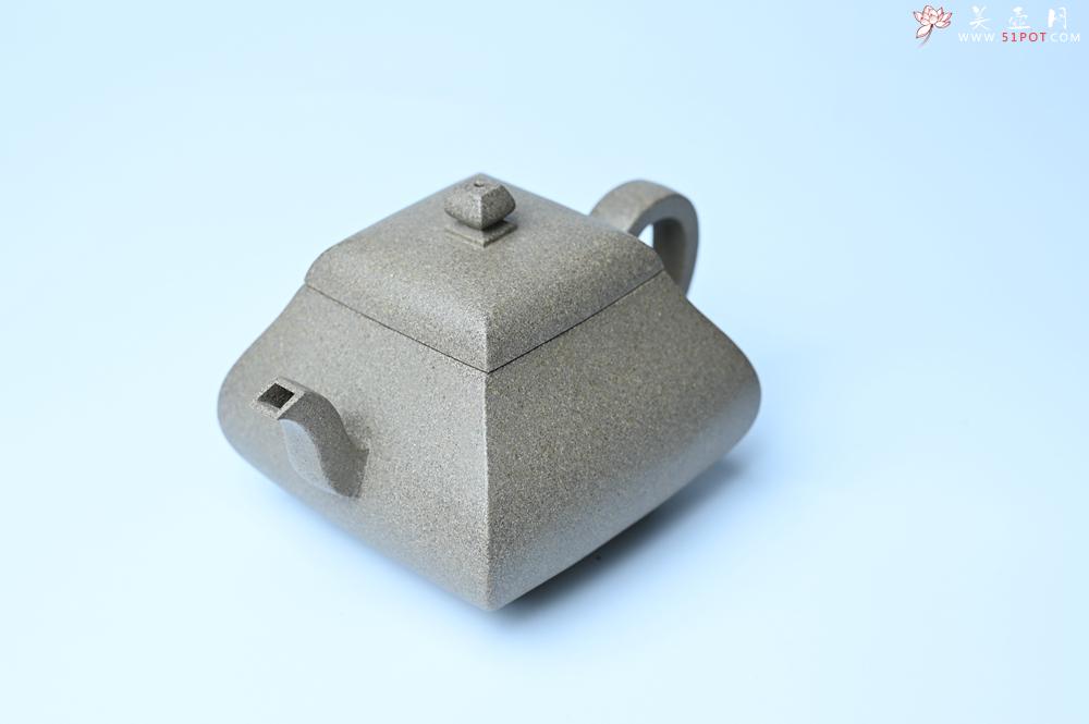 紫砂壶图片：美壶中秋国庆特惠 精工老段泥四方君德公道壶 独孔 茶人醉爱 - 美壶网