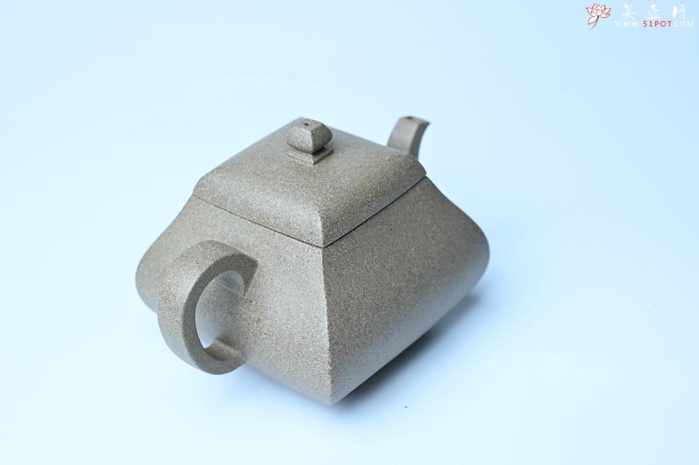 紫砂壶图片：美壶中秋国庆特惠 精工老段泥四方君德公道壶 独孔 茶人醉爱 - 美壶网