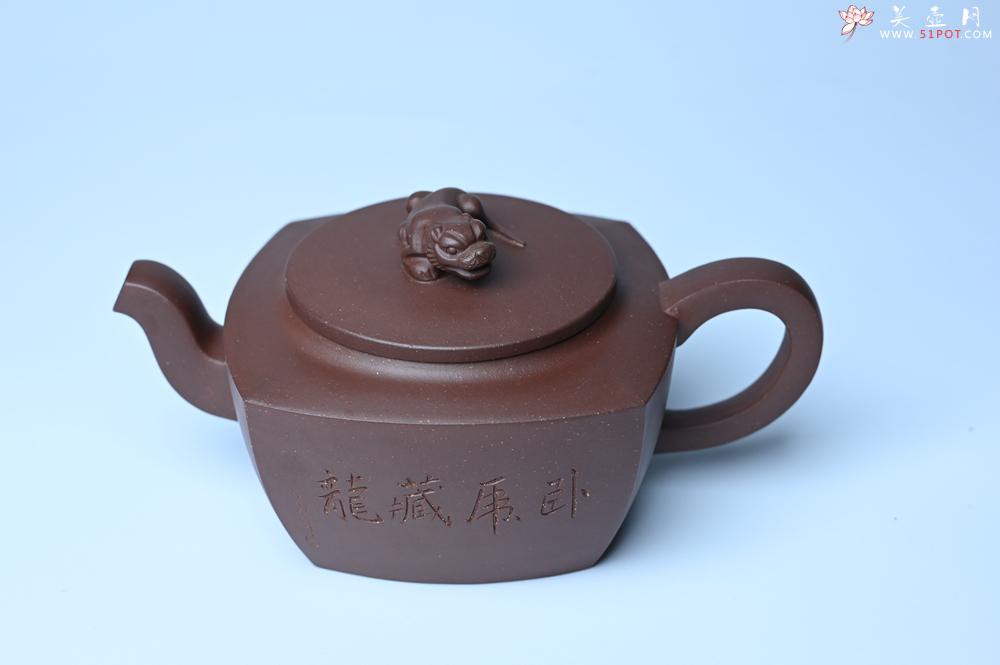 紫砂壶图片：美壶年底特惠 精工卧虎藏龙壶 难度大 茶人醉爱 - 美壶网