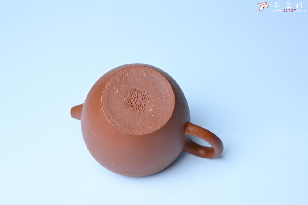 紫砂壶图片：美壶特惠 精品粗砂红泥巨轮壶 茶人醉爱 - 美壶网