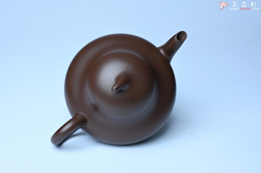 紫砂壶图片：美壶特惠 特好老紫泥茄段梨形壶 茶人醉爱 - 美壶网