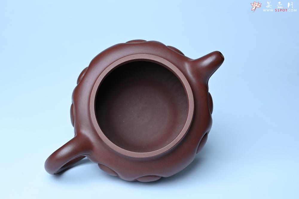 紫砂壶图片：美壶特惠 精致紫泥仿古如意壶 茶人醉爱 - 美壶网