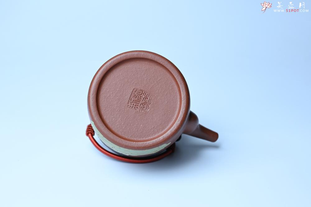 紫砂壶图片：美壶特惠 特好红皮龙精工洋桶壶 茶人醉爱 - 美壶网