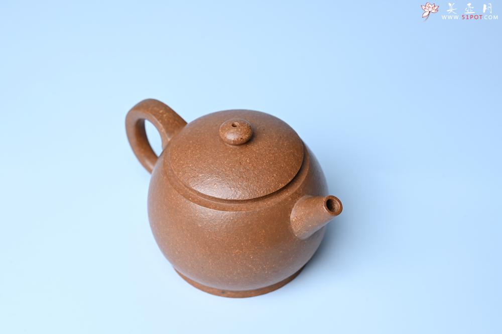 紫砂壶图片：美壶特惠 特好黄降坡泥巨轮珠紫砂壶 茶人醉爱 - 美壶网