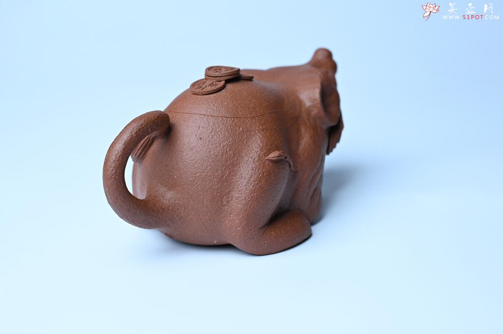紫砂壶图片：美壶特惠 优质降坡泥鼠你有钱壶壶 茶人醉爱 - 美壶网