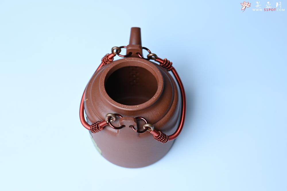 紫砂壶图片：美壶特惠 特好红皮龙精工洋桶壶 茶人醉爱 - 美壶网