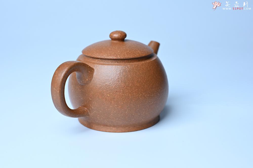 紫砂壶图片：美壶特惠 特好黄降坡泥巨轮珠紫砂壶 茶人醉爱 - 美壶网