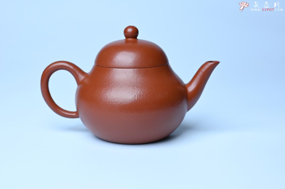 紫砂壶图片：美壶特惠 优质朱泥梨形壶 蝶恋花 茶人醉爱 - 美壶网