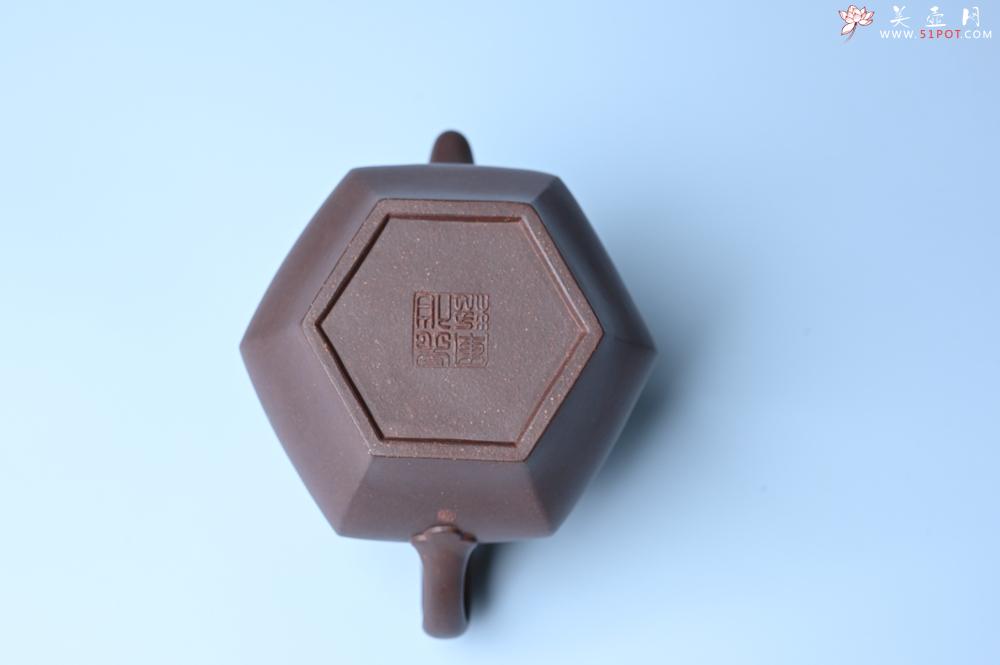 紫砂壶图片：摹古时大彬 优质调砂老紫泥全手工镶片僧帽壶 难度大 古韵悠悠 愈养迷人 - 美壶网