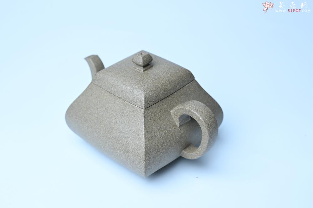 紫砂壶图片：美壶中秋国庆特惠 精工老段泥四方君德公道壶 独孔 茶人醉爱 - 美壶网