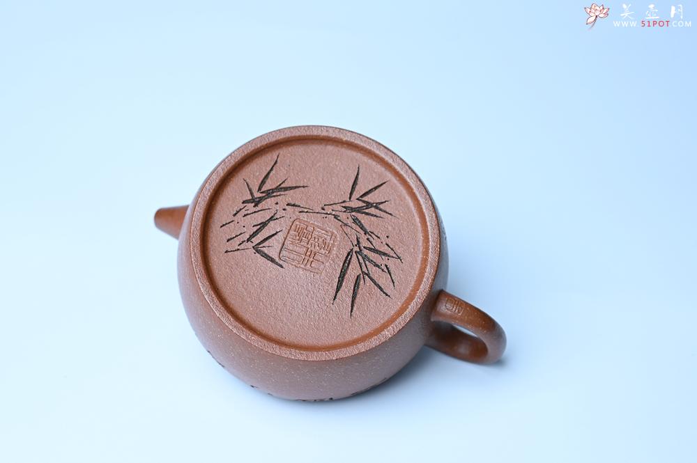 紫砂壶图片：美壶特惠 养过油润降坡泥圈钮德中壶 茶人醉爱 - 美壶网