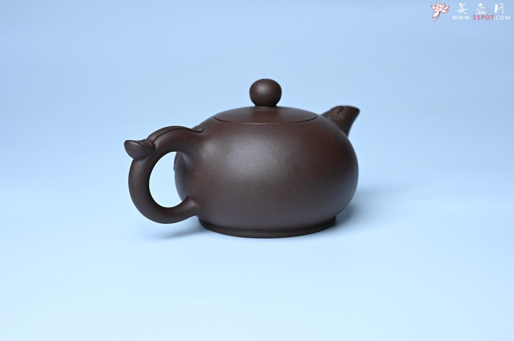 紫砂壶图片：美壶特惠 优质老紫泥福在眼前壶 茶人醉爱 - 美壶网