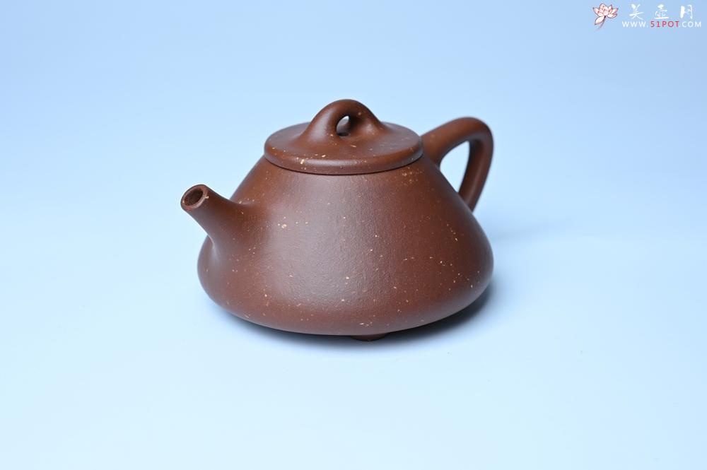 紫砂壶图片：美壶特惠 精致特好紫玉金砂子冶石瓢 做工和泥料不输千元作品 - 美壶网