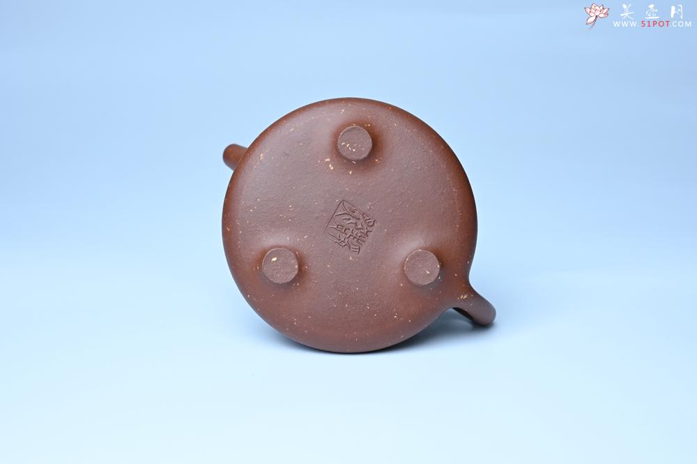 紫砂壶图片：美壶特惠 精致特好紫玉金砂子冶石瓢 做工和泥料不输千元作品 - 美壶网