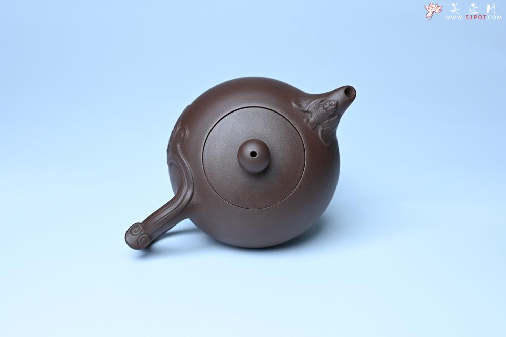 紫砂壶图片：美壶特惠 优质老紫泥福在眼前壶 茶人醉爱 - 美壶网
