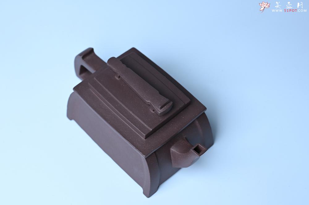 紫砂壶图片：美壶特惠 精致紫泥琴壶 难度大 茶人醉爱 - 美壶网