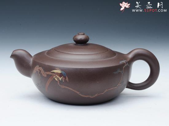 紫砂壶图片：浪珠 400CC - 美壶网