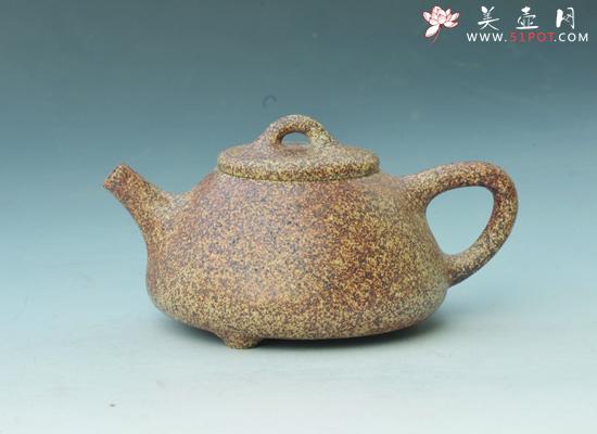 紫砂壶图片：子冶石瓢(鹌鹑蛋) - 美壶网