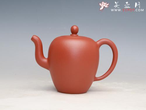 紫砂壶图片：美人肩（小红泥） - 美壶网