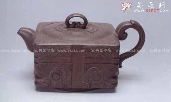 紫砂壶图片：玉琮壶 - 美壶网