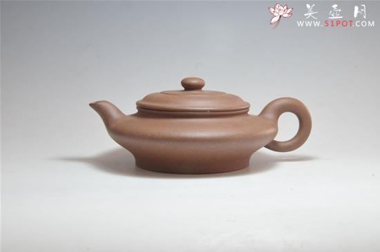 紫砂壶图片：虚扁 - 美壶网