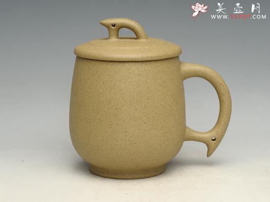 紫砂壶图片：绞泥口杯 - 美壶网