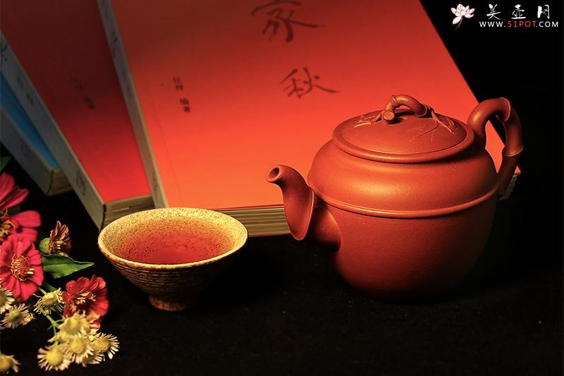 紫砂壶图片：劲竹 - 美壶网