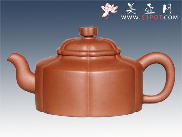 紫砂壶图片：六瓣壶 - 美壶网