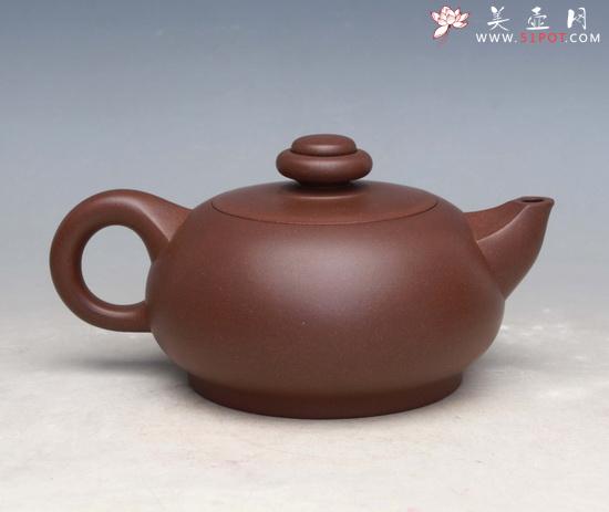 紫砂壶图片：时来运转 - 美壶网